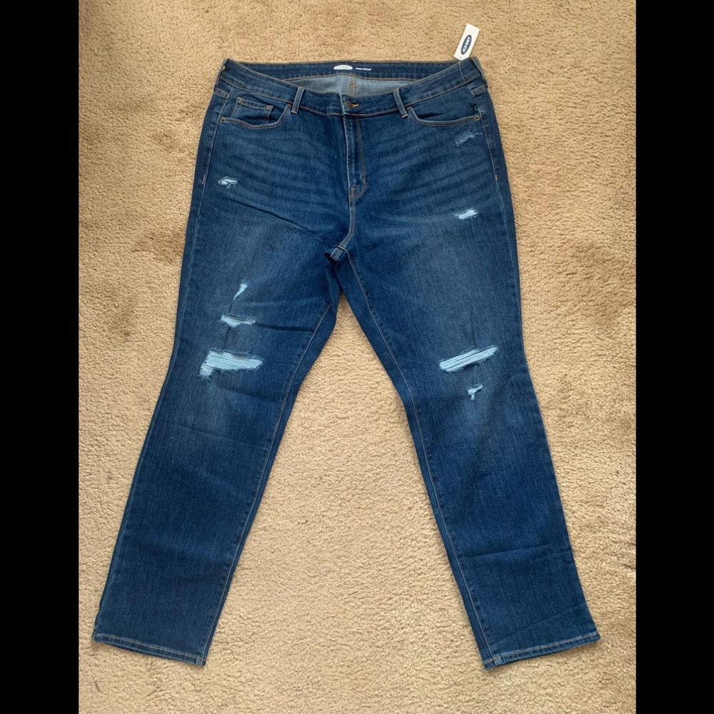 Old Navy power straight jeans size 18